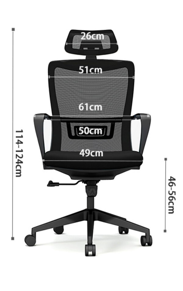 Bürostuhl mit Kopfstütze - Bürostuhl - VDD World DE