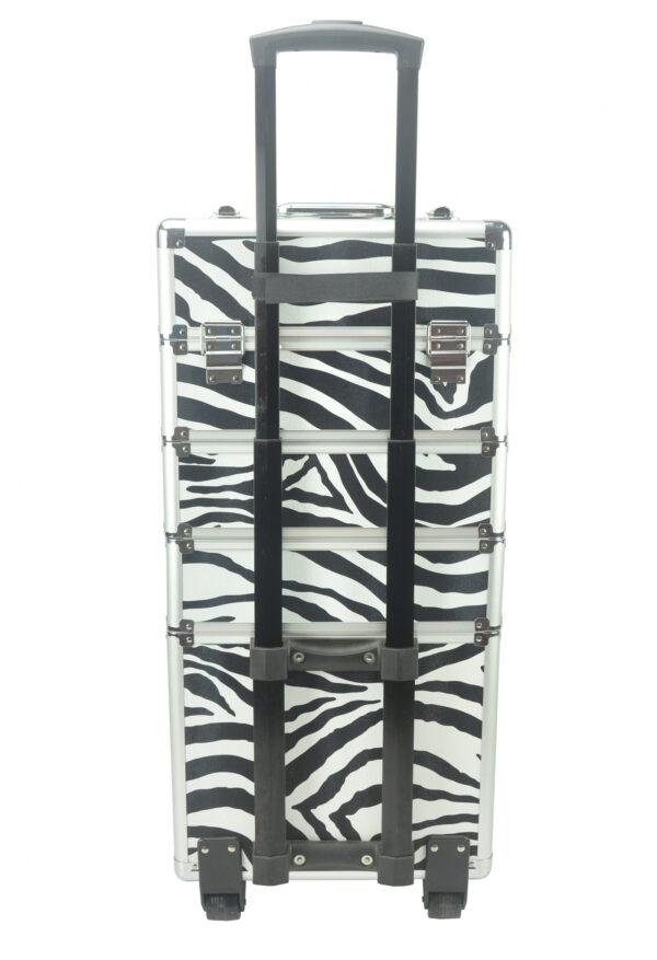 Make-up Make-up Koffer Kosmetik Friseurwagen Kosmetikkoffer 4 in 1 Zebra - VDD World DE
