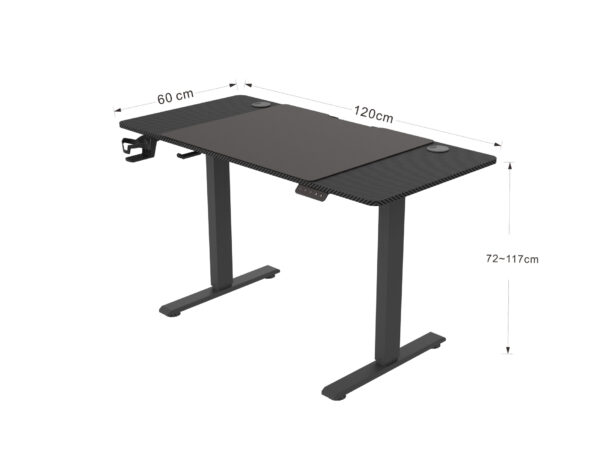 VDD Desk Gaming - Computertisch - 140 x 60 cm - VDD World DE