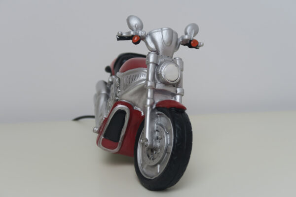 Motortischlampe Nachtlampe rot - VDD World DE