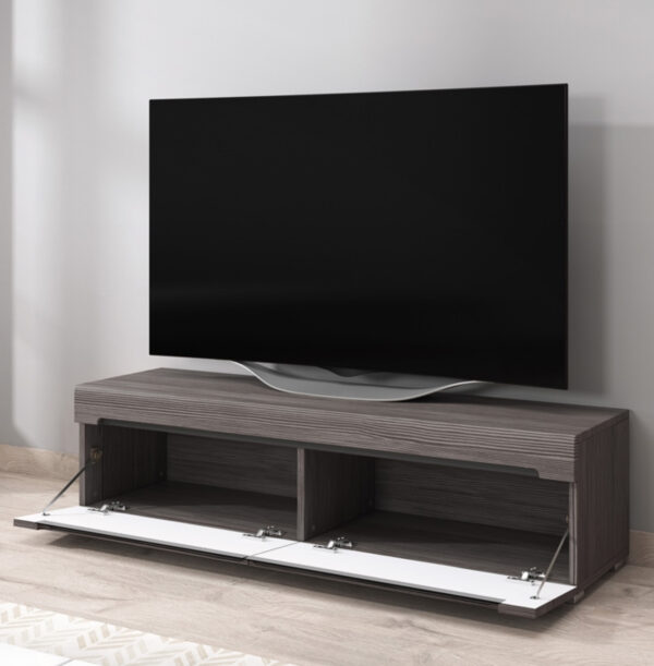  TV-Schrank TV-Schrank Taylor Design 140 cm dunkelgraue Holzstruktur