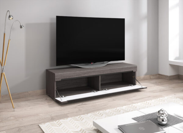   TV-Schrank TV-Schrank Taylor Design 140 cm dunkelgraue Holzstruktur