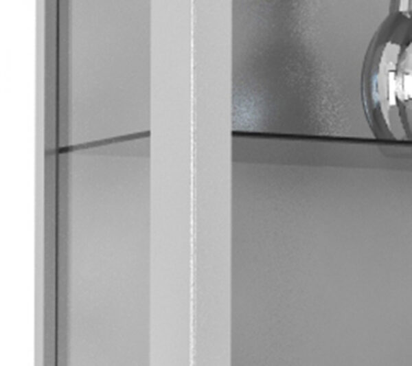   Wandvitrine Udina (silber)