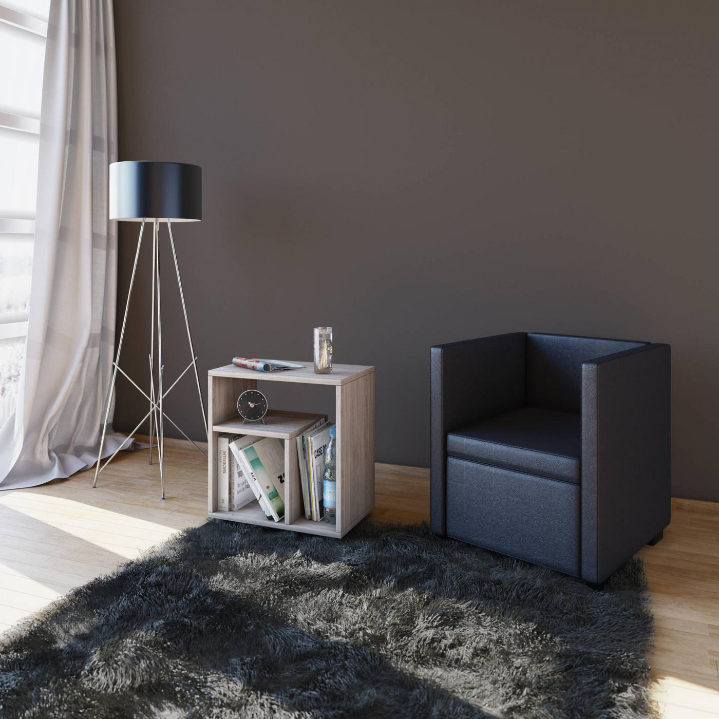 Nachttisch Zeito (Sonoma Eiche) - alternatives Bild