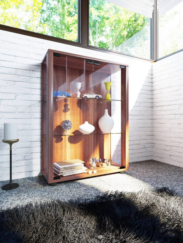   Vitrinenschrank Sintalo Nüsse