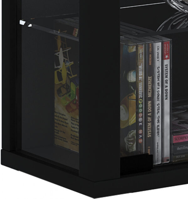   Vitrinenwandvitrine Vitrosa Maxi schwarz