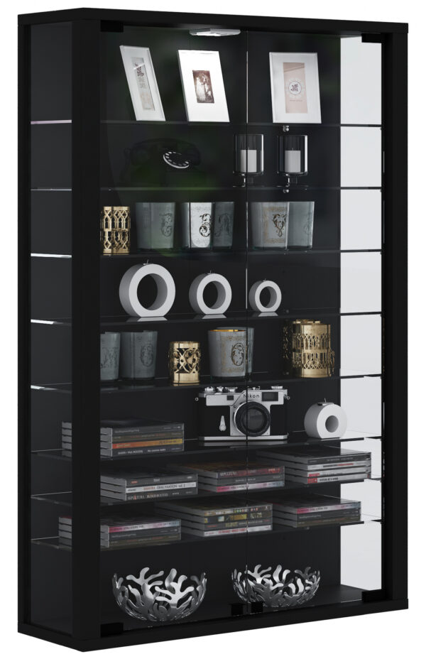   Vitrinenwandvitrine Vitrosa Mini schwarz