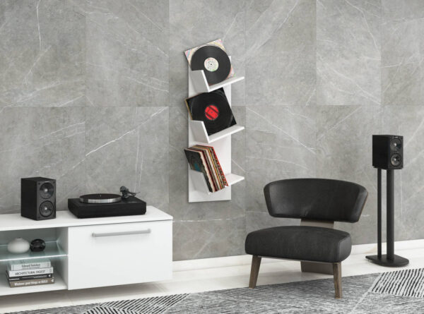 LP Vinyl Design Wandhalter Sulda weiß - VDD World DE