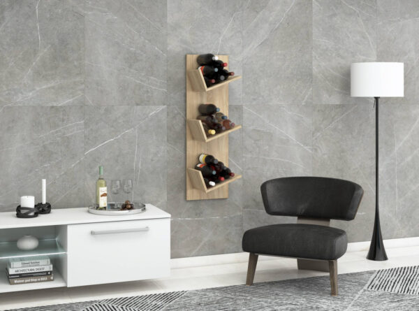   LP vinyl design wandrek wandkast Sulda sonoma eiken