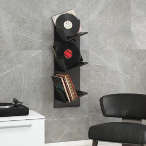 LP Vinyl Design Wandhalter Sulda schwarz