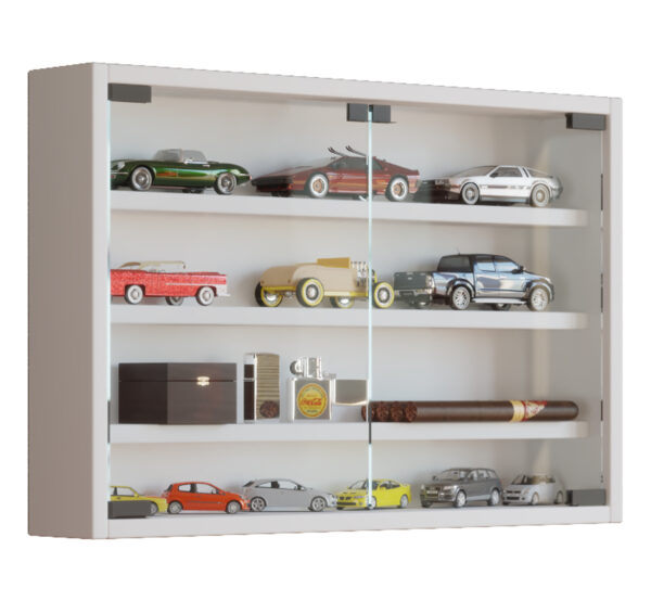   Vitrinenwandvitrine Osado M weiß