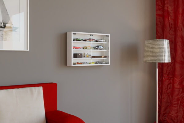   Vitrinenwandvitrine Osado M weiß