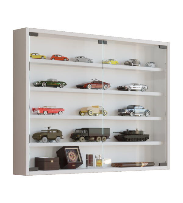   Vitrinenwandvitrine Osado L weiß
