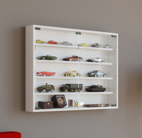   Vitrinenwandvitrine Osado L weiß