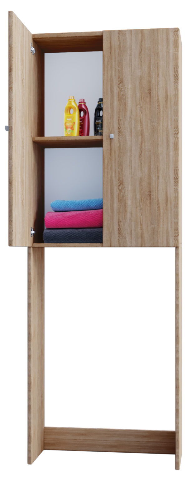 Waschmaschinenschrank Umbauschrank Vandol Sonoma Eiche Farbe 178 cm hoch - VDD World DE