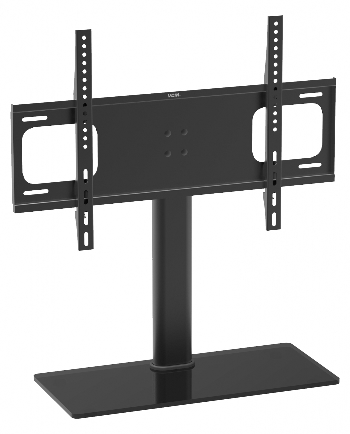 TV-Ständer - Bildschirm-Monitorständer - Tischmodell - 32 bis 70 Zoll - schwarz - alternatives Bild
