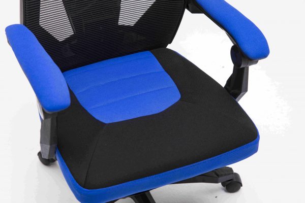 Schreibtischstuhl Fresno - Gaming Stuhl - schwarz blau - VDD World DE