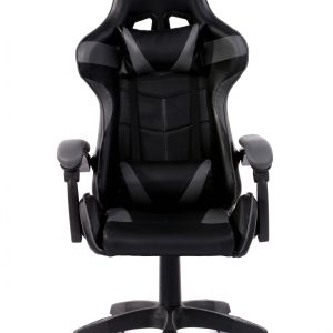 Gaming Stuhl Cyclone Teenager - Schreibtischstuhl - Racing Gaming Stuhl - schwarz grau