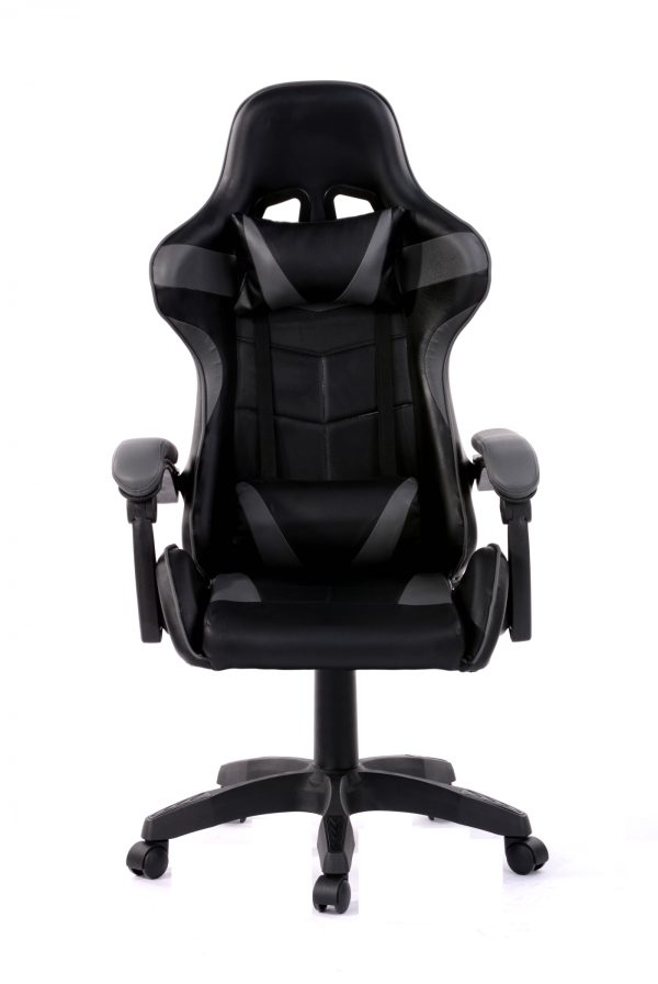 Gaming Stuhl Cyclone Teenager - Schreibtischstuhl - Racing Gaming Stuhl - schwarz grau - VDD World DE