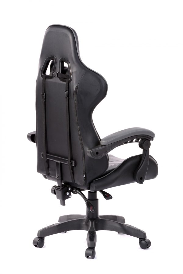 Gaming Stuhl Cyclone Teenager - Schreibtischstuhl - Racing Gaming Stuhl - schwarz grau - VDD World DE