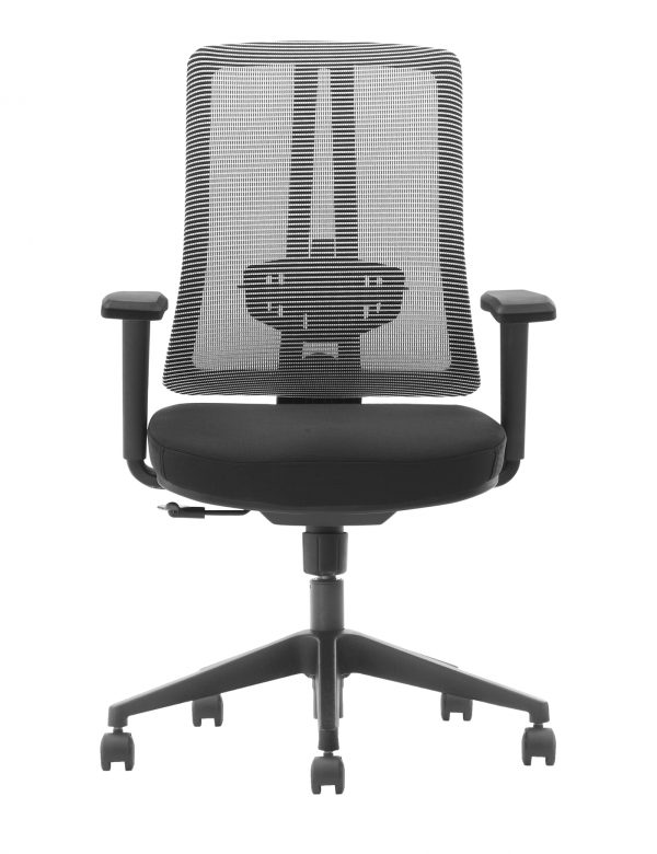 Bürostuhl Seattle ergonomische Komfortlinie - verstellbarer Stuhl - Mesh-Gewebe - VDD World DE