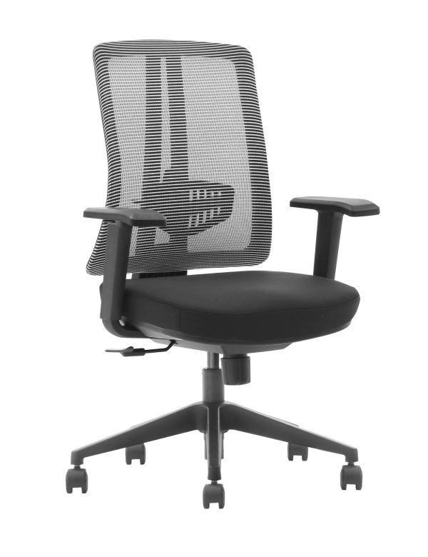 Bürostuhl Seattle ergonomische Komfortlinie - verstellbarer Stuhl - Mesh-Gewebe - VDD World DE