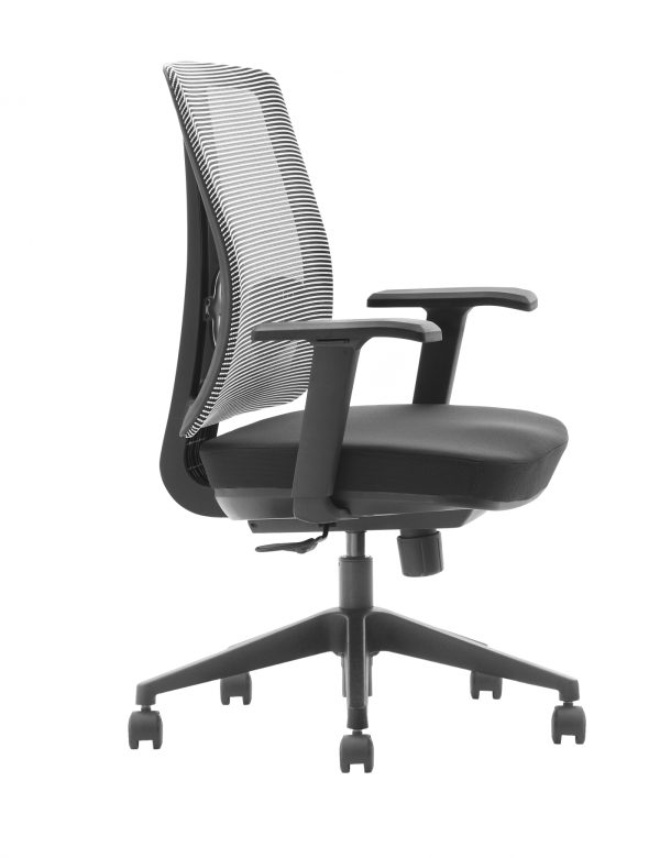 Bürostuhl Seattle ergonomische Komfortlinie - verstellbarer Stuhl - Mesh-Gewebe - VDD World DE