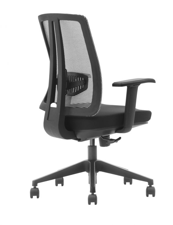 Bürostuhl Seattle ergonomische Komfortlinie - verstellbarer Stuhl - Mesh-Gewebe - VDD World DE
