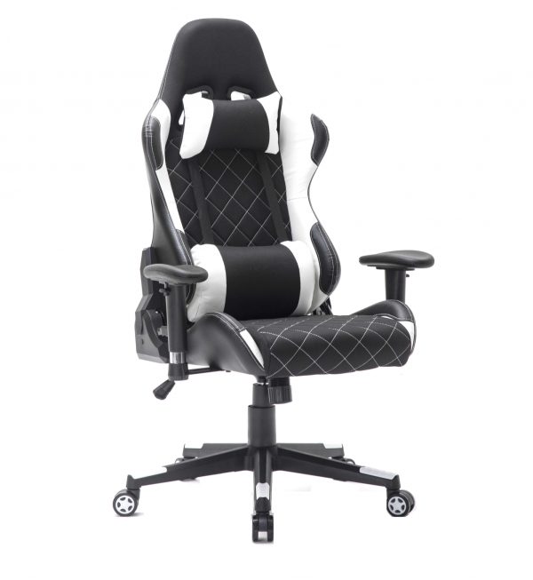 Bürostuhl Racing Gaming Stuhl Style High Design Thomas schwarz blau - VDD World DE