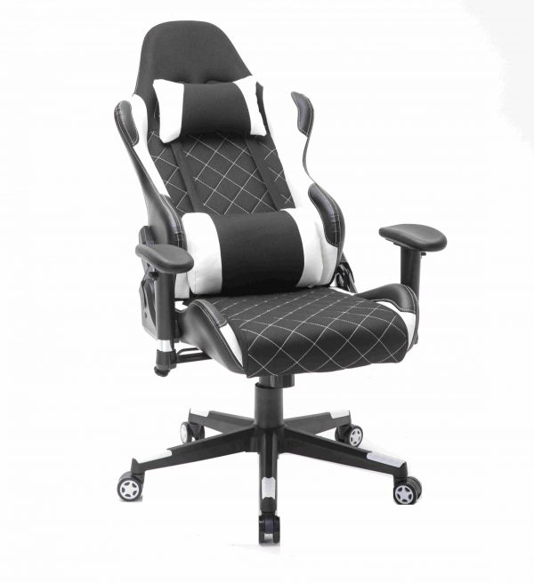 Bürostuhl Racing Gaming Stuhl Style High Design Thomas schwarz blau - VDD World DE