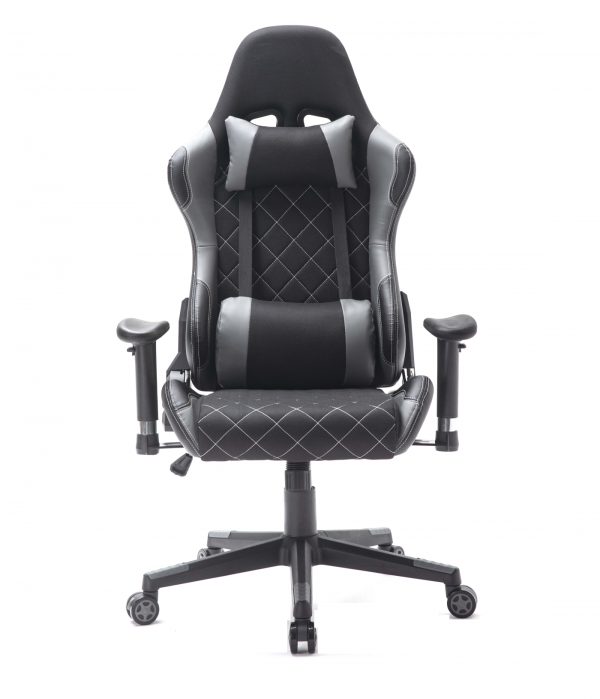 Game chair Classic - Bürostuhl - Stoffpolsterung - schwarz grau - VDD World DE