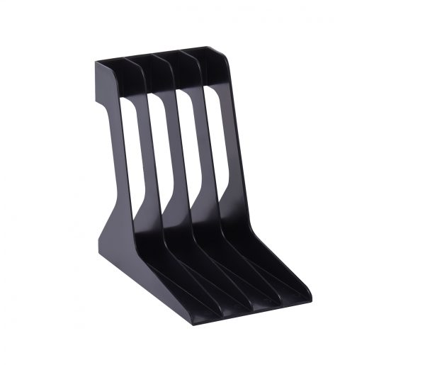 LP Vinyl Rack Lagerregal Standard schwarz für 40 Platten 12 Zoll - VDD World DE