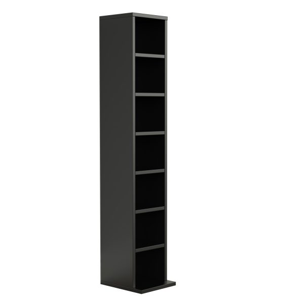 VDD - Hängeschrank - 7 Fachböden - Aufbewahrungsschrank - schwarz - VDD World DE