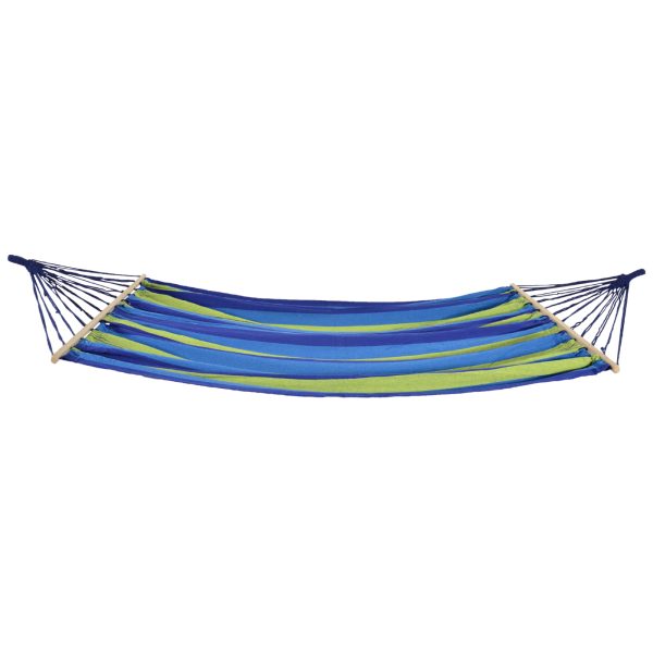 VDD - Hängematte - 220 x 160 - mehrfarbig grün - geeignet für 2 Personen - VDD World DE