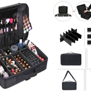 Make-up Make-up Friseur Koffer Kosmetik - Nagel Techniker - Make-up Koffer Beauty Case Groo