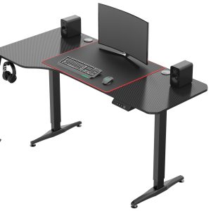 Schreibtisch-Sitzständer elektrisch höhenverstellbar - Spieltisch - 160 x 75 cm