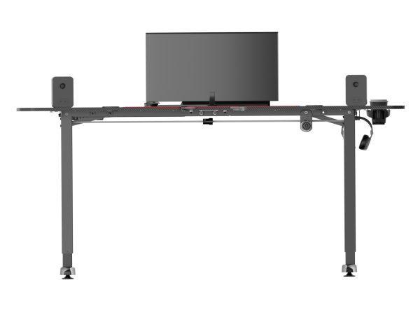 Schreibtisch-Sitzständer elektrisch höhenverstellbar - Spieltisch - 160 x 75 cm - VDD World DE