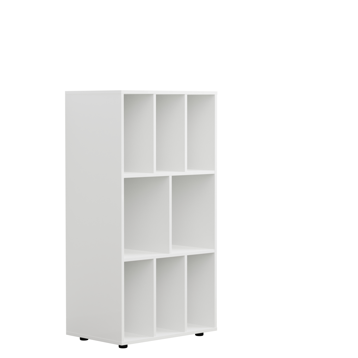 LP-Schallplattenschrank - Plattenschrank - Aufbewahrungsregal - Plattenregal - Bücherregal – Weiß