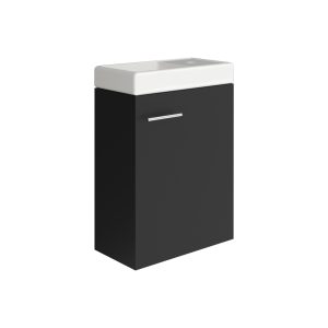VDD – Toilettenmöbel – Toilettenmöbel mit Waschbecken – Toilettenmöbel schwarz – Waschtischmöbel