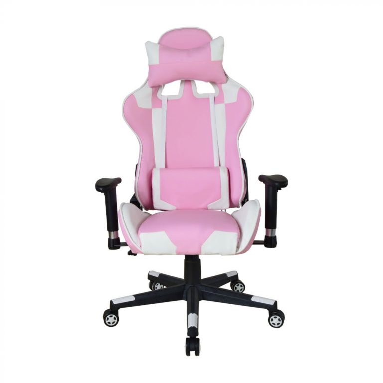 Bürostuhl Gaming Stuhl Thomas - Racing Gaming Style Stuhl - pink weiß - alternatives Bild