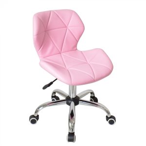 Bürostuhl modernes Design - Chefsessel - höhenverstellbar - rosa