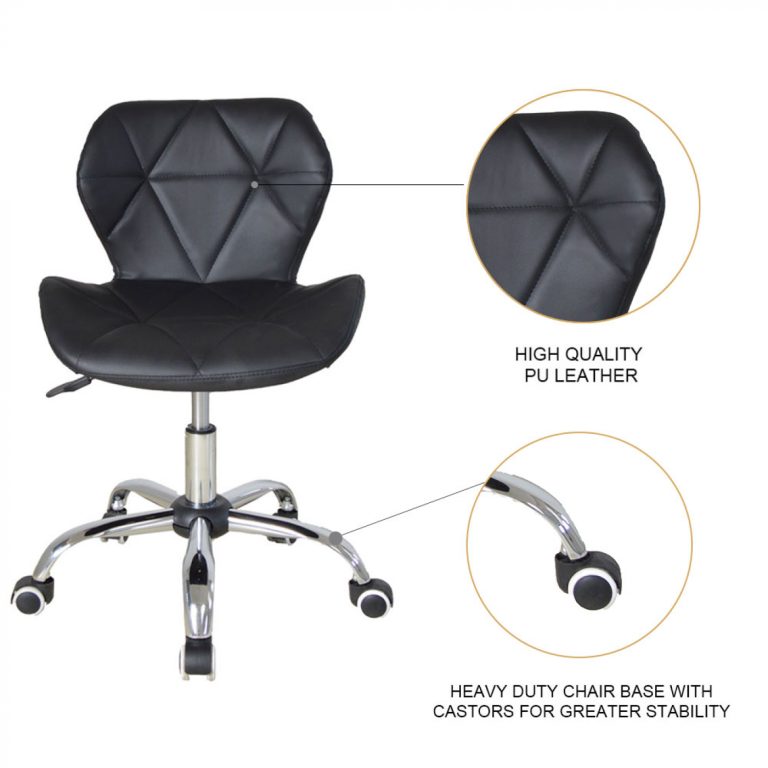 Bürostuhl modernes Design - Chefsessel - höhenverstellbar - schwarz - alternatives Bild
