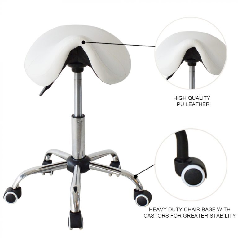 Sattelhocker ergonomisch - Friseurhocker - Arbeitshocker - Hocker - höhenverstellbar - alternatives Bild
