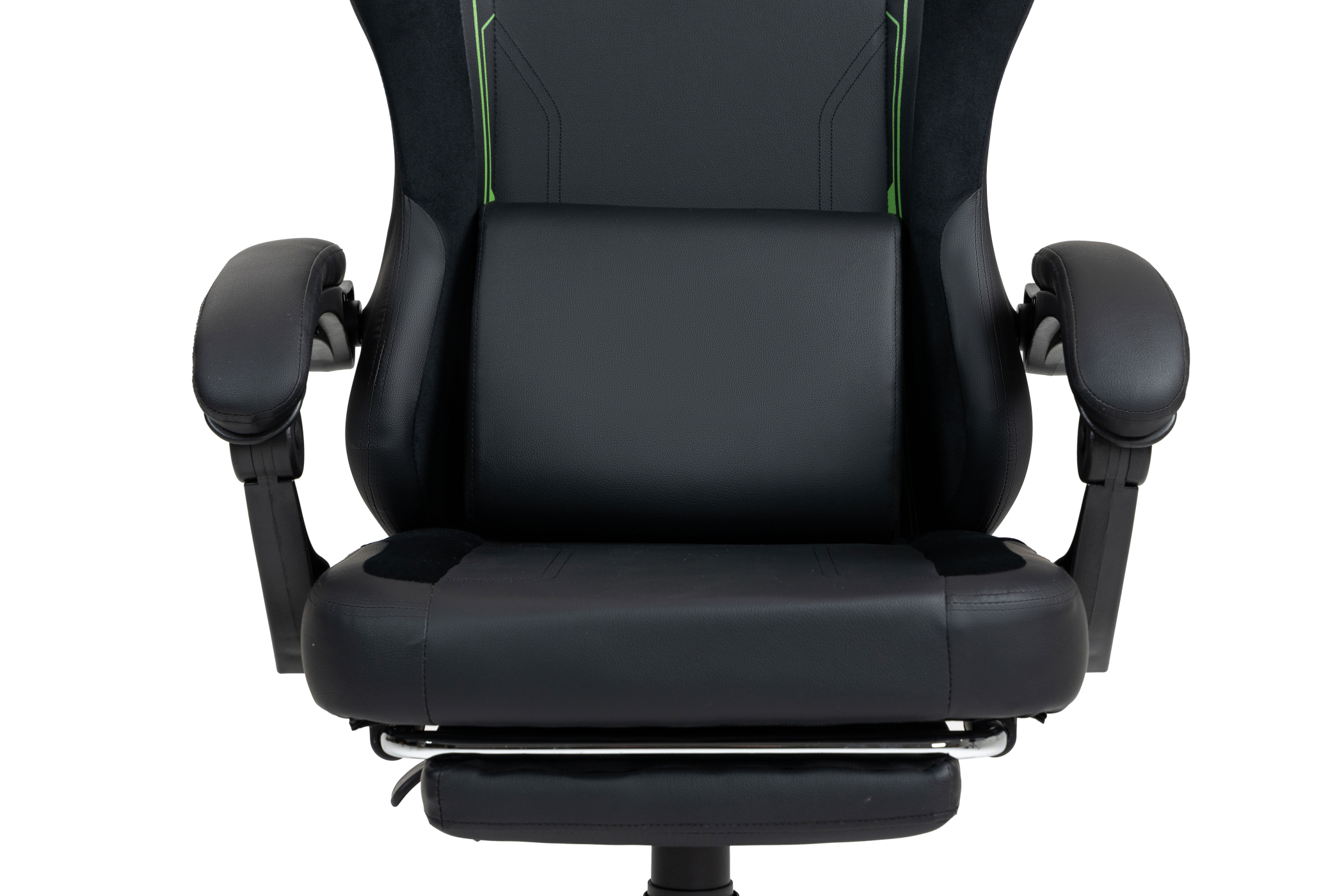 VDD - Schwarz-grüner Gaming-Stuhl - Fußstütze - ergonomisch - höhenverstellbar - VDD World DE VDD - Schwarz-grüner Gaming-Stuhl - Fußstütze - ergonomisch - höhenverstellbar - VDD World DE