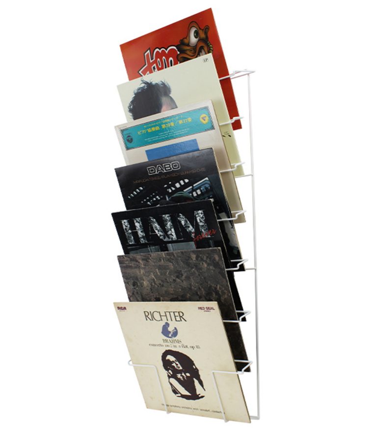 VDD - Lp-Schallplatten-Lagerregal – Wandregal zur Aufbewahrung von Lp-Schallplatten an der Wand