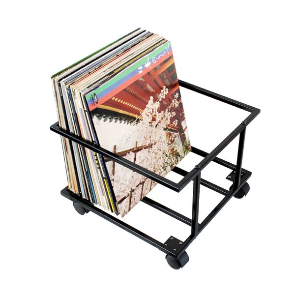   Lp vinyl aufbewahrungsbox mobil – aufbewahrungswagen – lp vinyl schallplatten aufbewahren