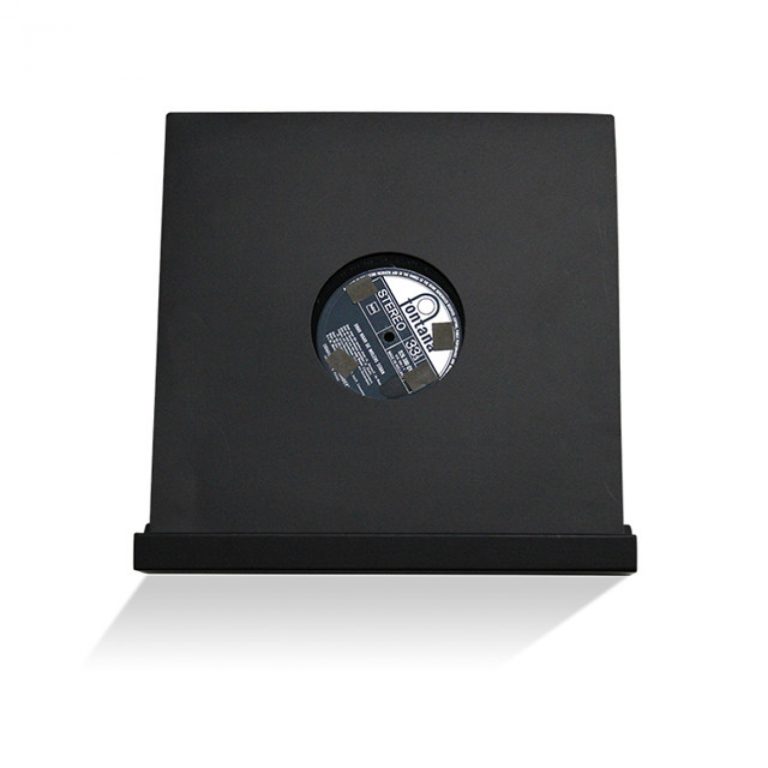 Vinyl-LP-Schallplatten-Display – Fotoregal – Wandregal – Fotorahmenregal – schwarz - alternatives Bild