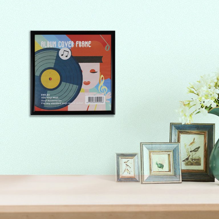 Rahmen für Lp-Vinyl-Schallplatten für 7-Zoll-Singles - Einrahmung von Lp-Vinyl-LP-Single-Schallplatt - alternatives Bild