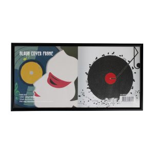Lp-Schallplatten-Wechselrahmen für 7-Zoll-Singles - Rahmen für 2 Stück