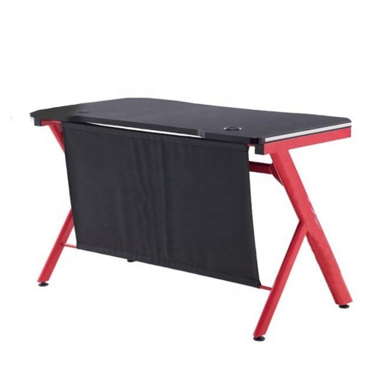 Schreibtisch-Computerspieltisch Sirocco - Gaming-Schreibtisch - mit LED-Beleuchtung - 120 x 60 cm
